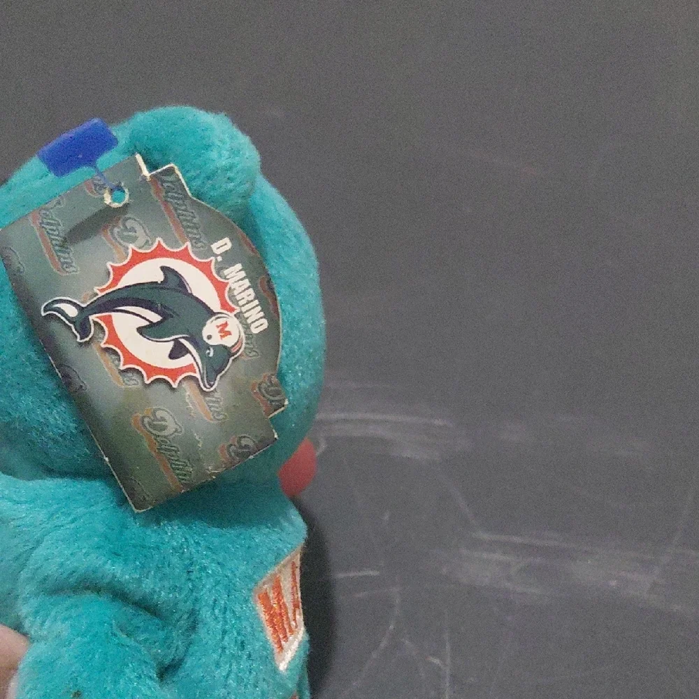 Teal Plush Bear Toy
